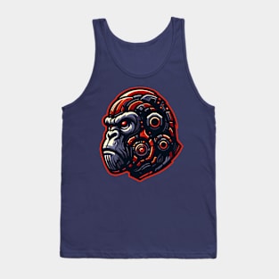 The face of Mecha Kong Tank Top